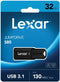 Lexar 32GB Jump drive S80 USB3.1, Black