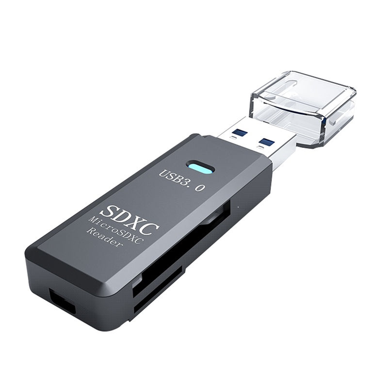 Prevo 2 in 1 SD and MicroSD card reader, USB 3.0