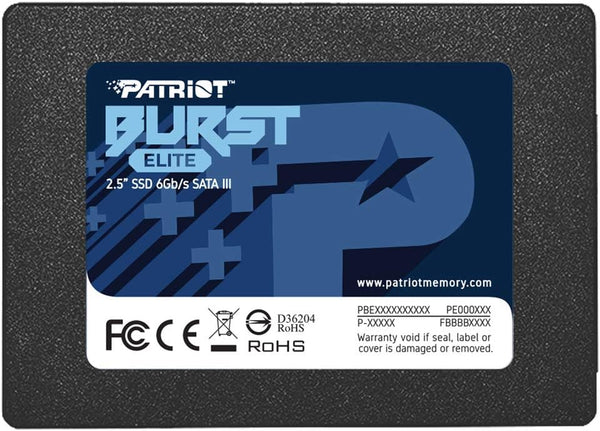Patriot Burst Elite 240GB SSD drive 7mm Low Profile, Sata III 2.5"