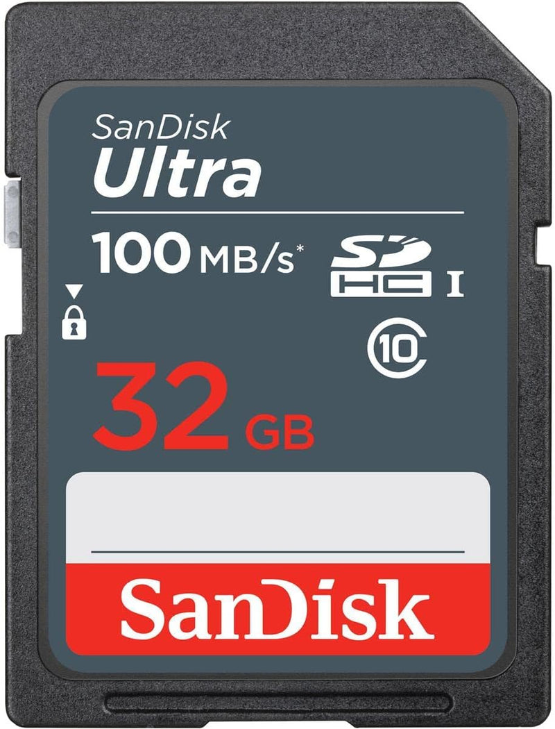 Sandisk 32GB Ultra Lite SDHC Card Class 10, 100MB/s