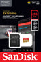 Sandisk 256GB Extreme MiroSDXC Card U3, V30, A2, 190MB/s