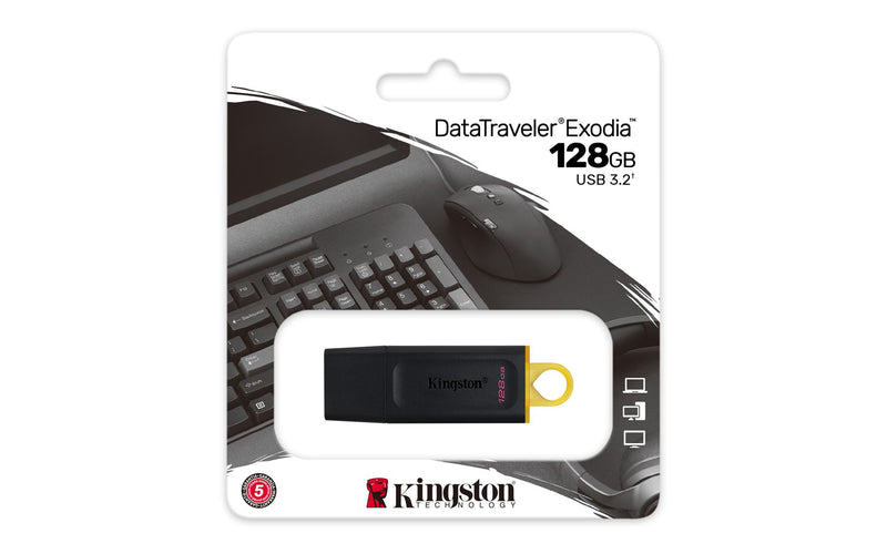 Kingston 128GB Data Traveller Exodia USB3.2 Flash Drive