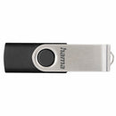 Hama "Rotate" USB Flash Drive, USB 2.0, 32 GB, 10 MB/s, black/silver