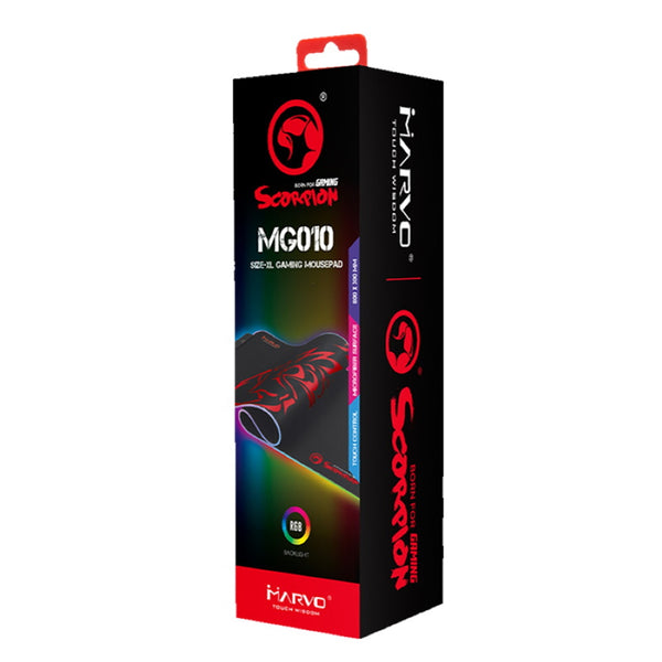 Marvo Scorpion MG10 L size Gaming Mouse Pad with LED Light, RGB