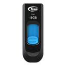 Teamgroup 16GB C141 Capless Retractable Blue/Black USB Drive