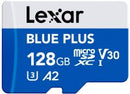 Lexar Blue Plus 128GB MicroSD card with Adapter, A1, V10