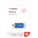 Verbatim Plectra Blue  128GB USB-C Flash Drive USB 3.2 Gen 1