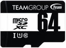 Team 64GB MicroSDXC card UHS-I, Class 10, U1,  with Adapter