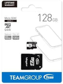 Team 128GB MicroSDXC card UHS-I, Class 10, U1,  with Adapter