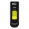 Teamgroup 32GB C141 Capless Retractable Black/Yellow USB Drive