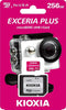 Kioxia Exceria Plus 256GB MicroSDXC card, V30, U3, A1, 100MB/s