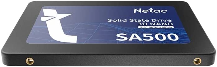 Netac SA500 256GB 2.5" SSD Drive 3D NAND SATA III, 6Gb/s