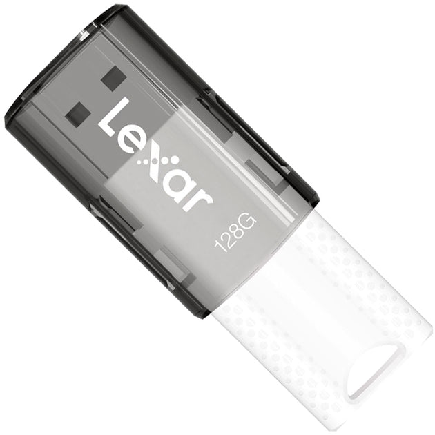 Lexar 128GB Jump Drive S60 White USB Flash Drive