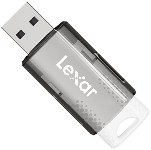 Lexar 128GB Jump Drive S60 White USB Flash Drive