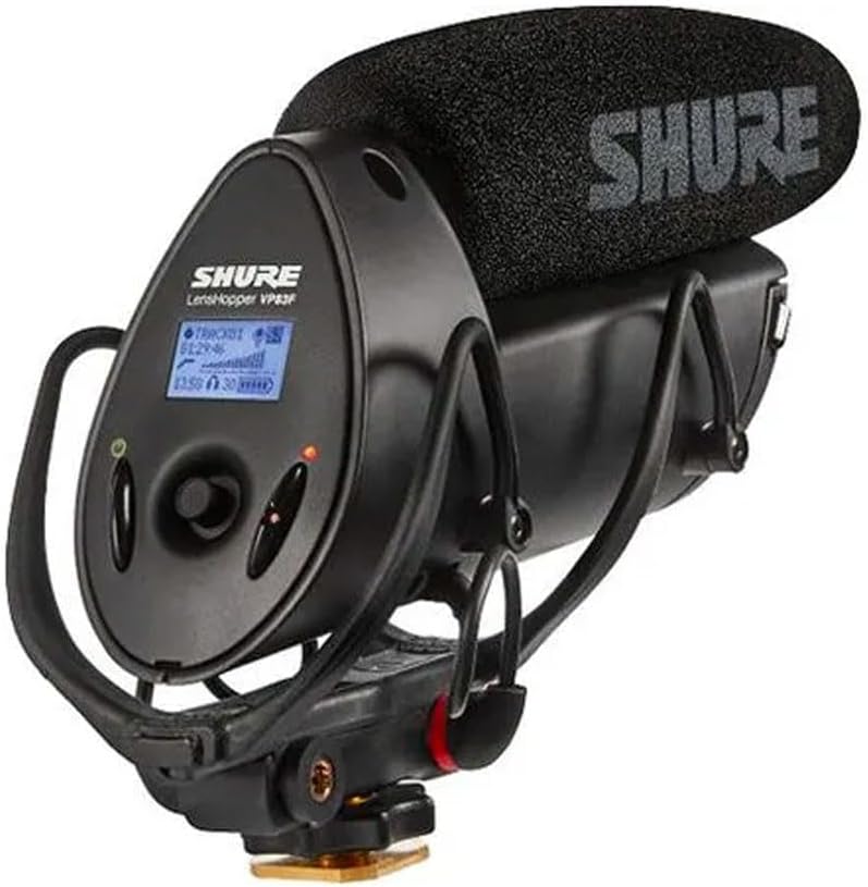 Shure VP83F LENSHOPPER Camera Mount Microphone With Flash