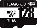 Team 128GB MicroSDXC card UHS-I, Class 10, U1,  with Adapter