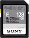 Sony 128GB E Series SDXC Card UHS-II 270MB/s