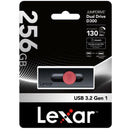 Lexar 256GB JumpDrive D300 Dual Drive Type A and Type C, USB3.2