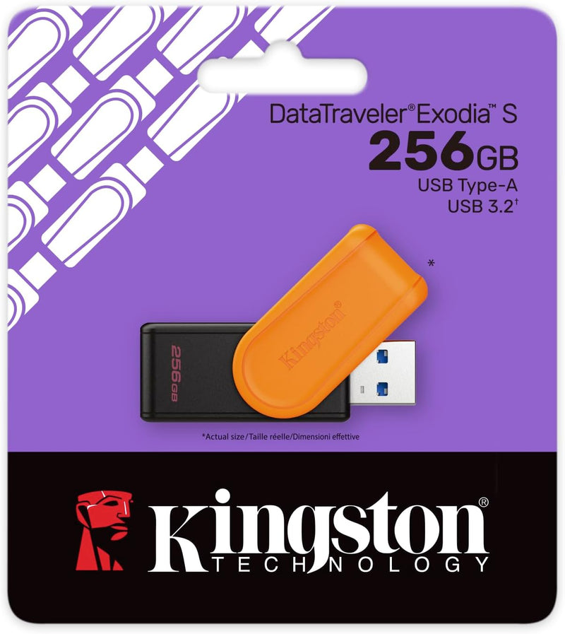 Kingston 256GB Data Traveller Exodia S USB3.2 Flash Drive