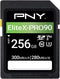 PNY 256GB Elite X Pro 90 UHS-II SDXC Card, V90, U3