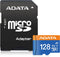 ADATA Premier 128GB MicroSDXC Card with Adapter, V10