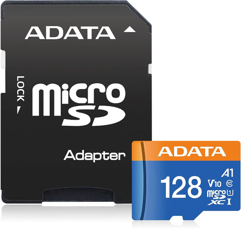 ADATA Premier 128GB MicroSDXC Card with Adapter, V10
