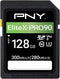 PNY 128GB Elite X Pro 90 UHS-II SDXC Card, V90, U3