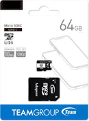 Team 64GB MicroSDXC card UHS-I, Class 10, U1,  with Adapter