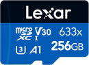 Lexar High-Performance 256GB MicroSDXC, U3, V30, A1, 95MB/s