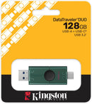 DataTraveler Duo 128GB USB-A+ USB-C USB Flash Drive