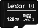 Lexar 128GB MicroSDXC card, Class 10