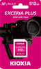 Kioxia Exceria Plus 512GB SDXC Card,V30, U3, 98MB/s