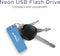 Integral 32GB Neon Blue USB3.0 Flash Drive R100MB/s-W15MB/s