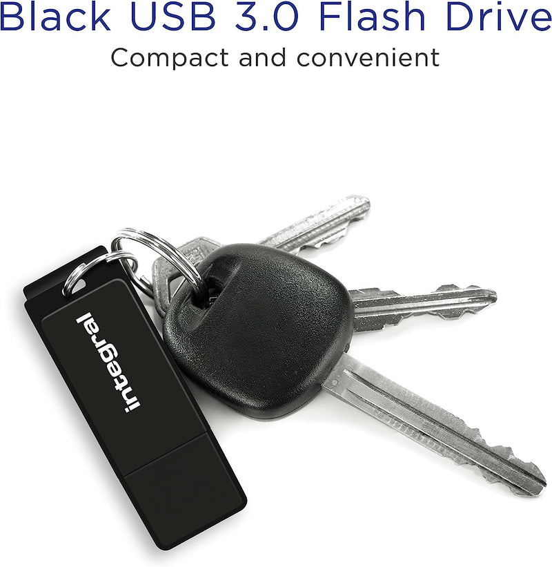 Integral 64GB Black USB3.0 Flash Drive