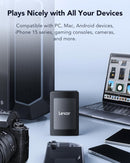 Lexar 2TB SL500 Portable SSD with Magnetic Set , 2000MB/s