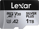 Lexar Professional 1TB Silver Plus MicroSDXC, U3, V30, A2, 150MB/s
