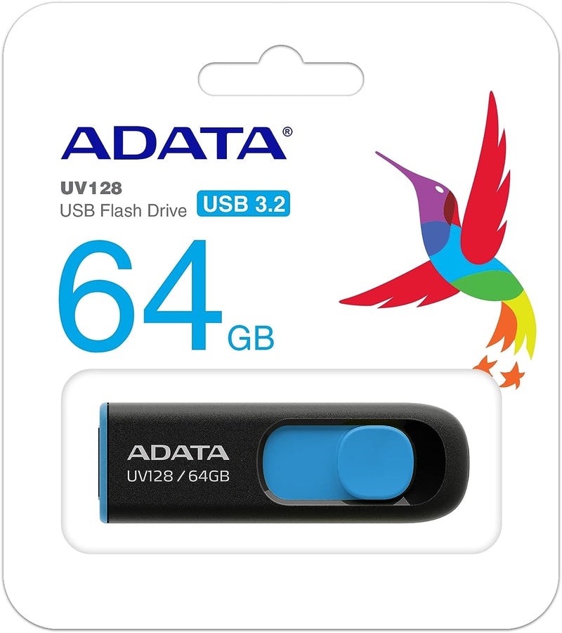 Adata 64GB Sliding USB Connector USB 3.2 Flash Drive