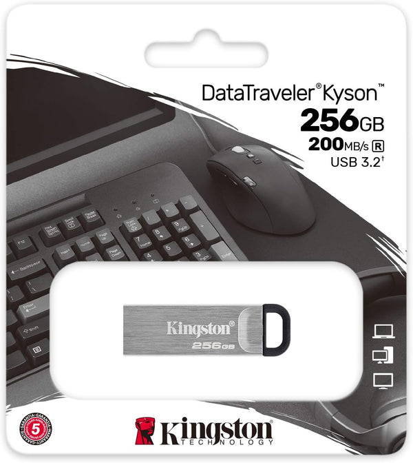Kingston 256GB Data Traveller Kyson USB 3.2 Flash Drive