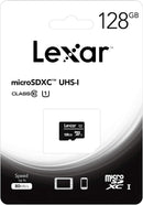 Lexar 128GB MicroSDXC card, Class 10