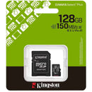 Kingston Canvas Select Plus Gen3 128GB MicroSDXC card 100MB/s