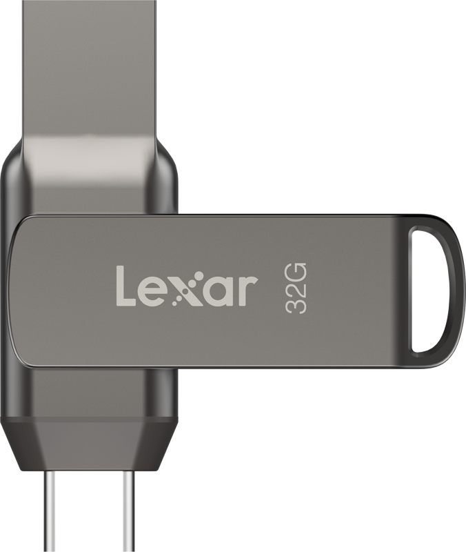 Lexar 32GB JumpDrive D400 Dual Drive Type A and Type C, USB3.2