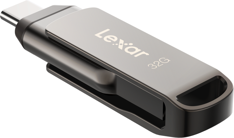 Lexar 32GB JumpDrive D400 Dual Drive Type A and Type C, USB3.2