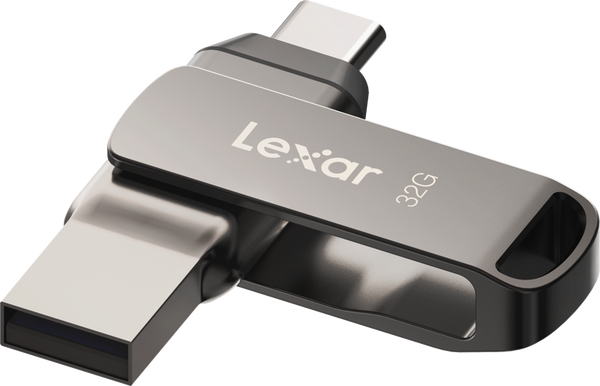 Lexar 32GB JumpDrive D400 Dual Drive Type A and Type C, USB3.2