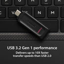 Kingston 64GB Data Traveller USB-C Drive for Type C Devices, USB 3.2