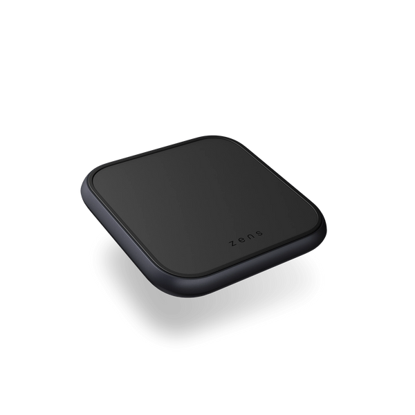 Zens Single Aliminum Fast 15W Wireless Qi Charger+ 18W Wall plug