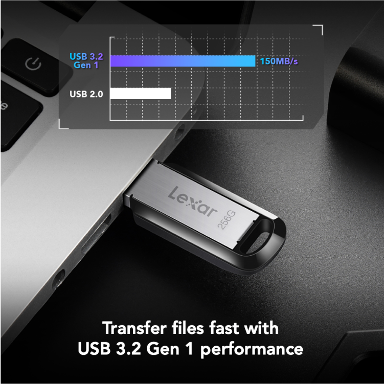 Lexar 32GB Jump Drive M400 Metal Casing
