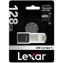 Lexar 128GB JumpDrive Fingerprint F35 PRO USB 3.2 Gen 1 Flash Drive