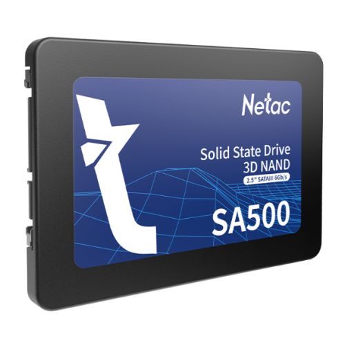 Netac SA500 240GB 2.5" SSD Drive 3D NAND SATA III, 6Gb/s