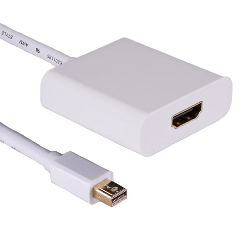 Cablenet 15cm Active Mini DisplayPort Male-HDMI 1.4b 4K2K60Hz White Adaptor