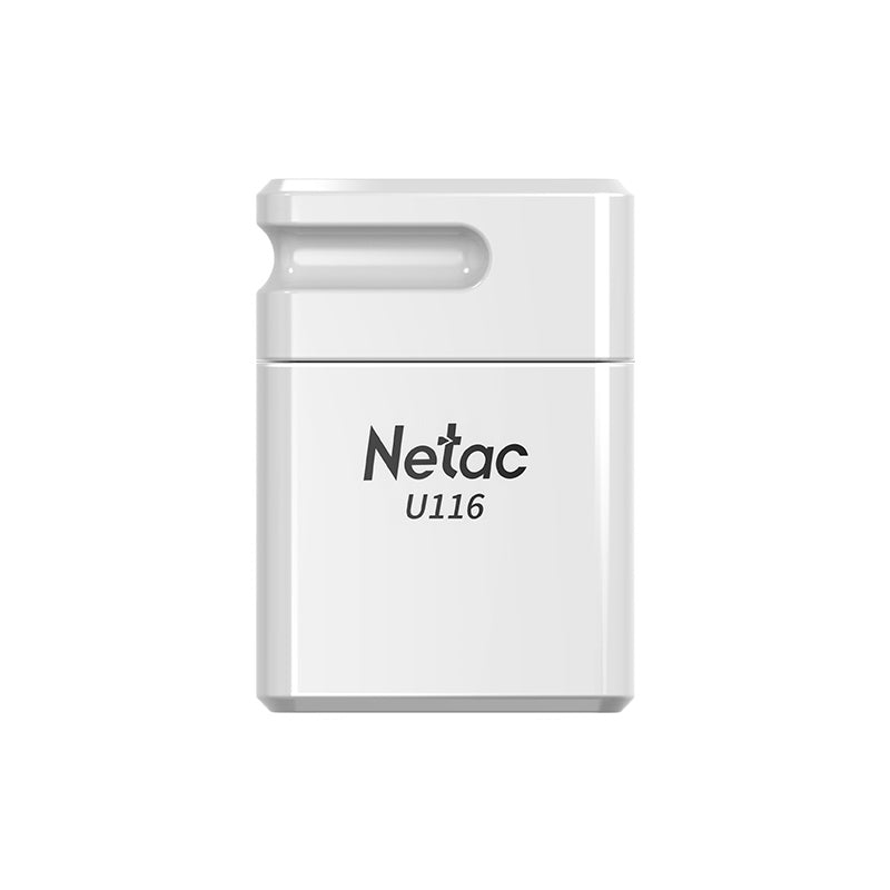 Netac U116 32GB Low profile USB3.0 Flash Drive, White